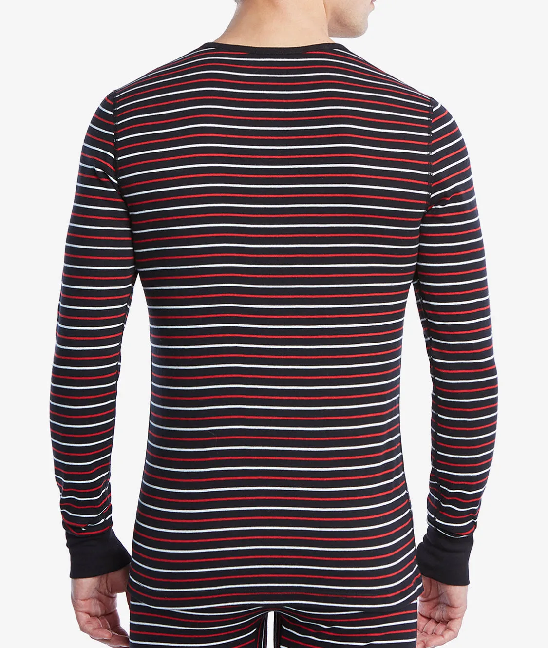 2(X)IST Men's Essential Range Long-Sleeve Henley Red L NEW! $30