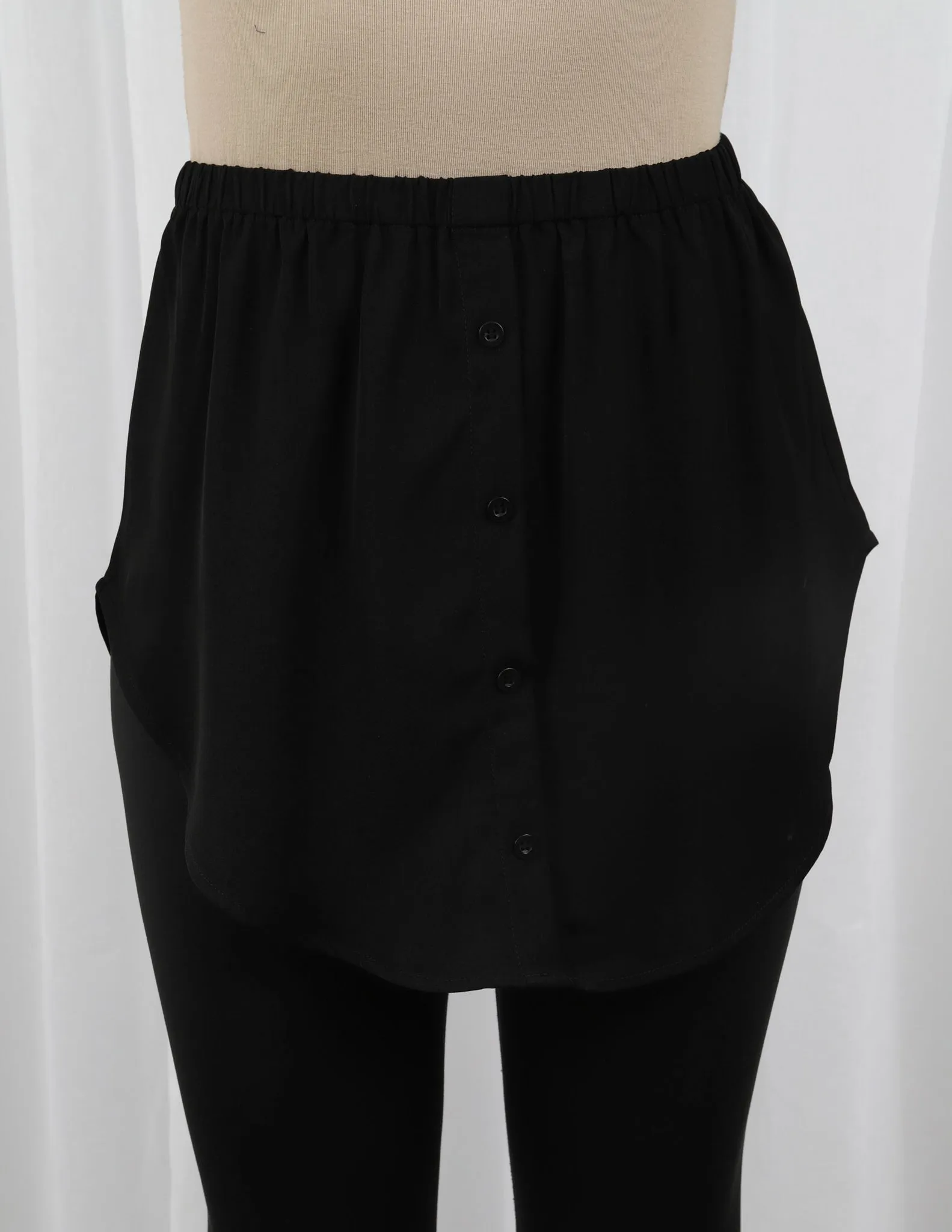 Button Half Skirt