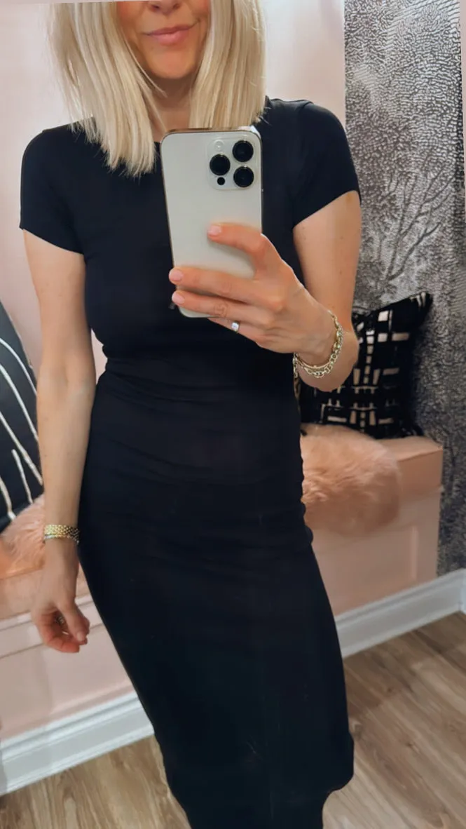Cap Sleeve T-Shirt Dress