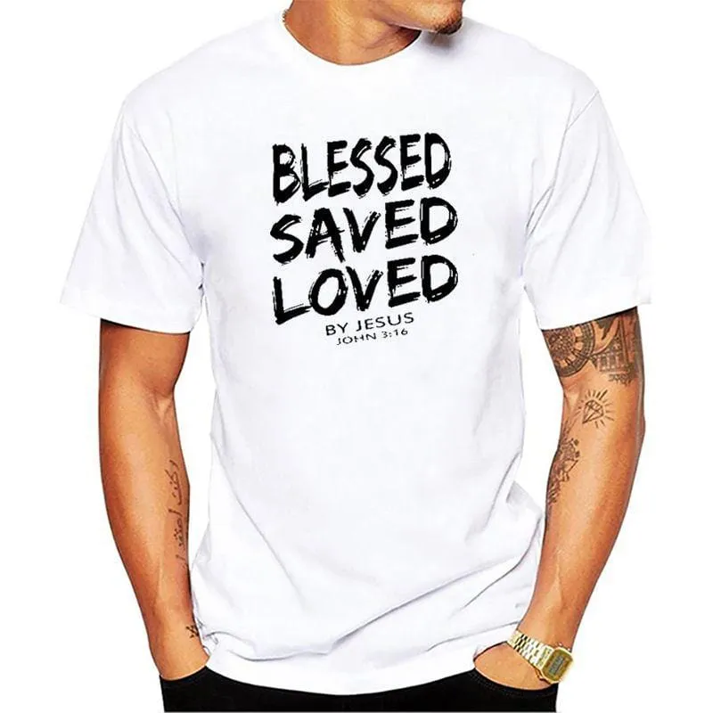 Christian T-Shirt <br> Blessed By Jesus