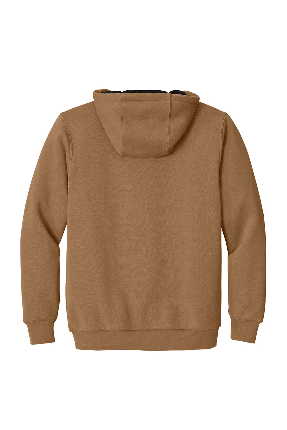 CornerStone Mens Full Zip Hooded Sweatshirt Hoodie w/ Pockets - Duck Brown