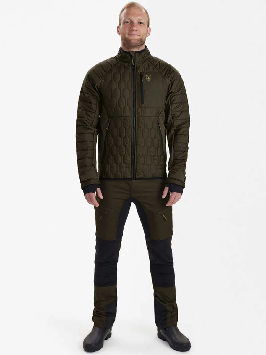 DEERHUNTER Mossdale Quilted Jacket - Men's - Forest Green
