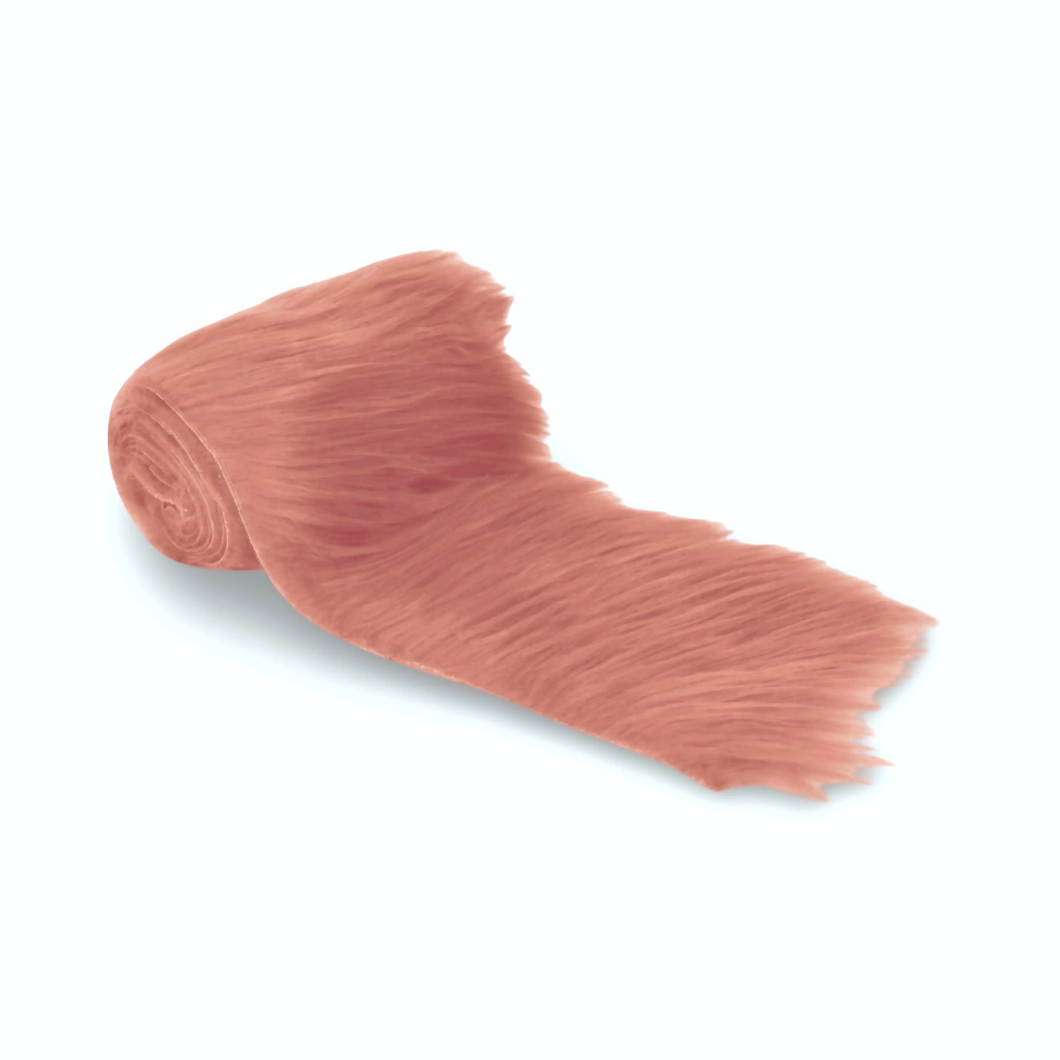 FabricLA Mohair Shaggy Faux Fur Fabric - Pre Cut Strips | Trim Ribbon | DIY Craft, Hobby, Costume, Decoration | FabricLA
