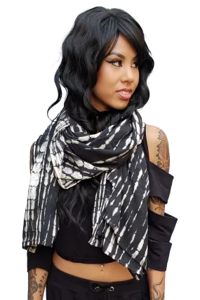 Five and Diamond Oversize Scarf - rayon
