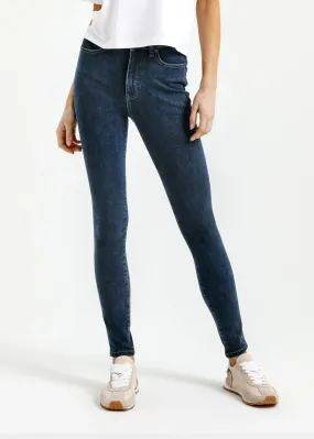 Four Way Flex High Rise Skinny - Dark Stone