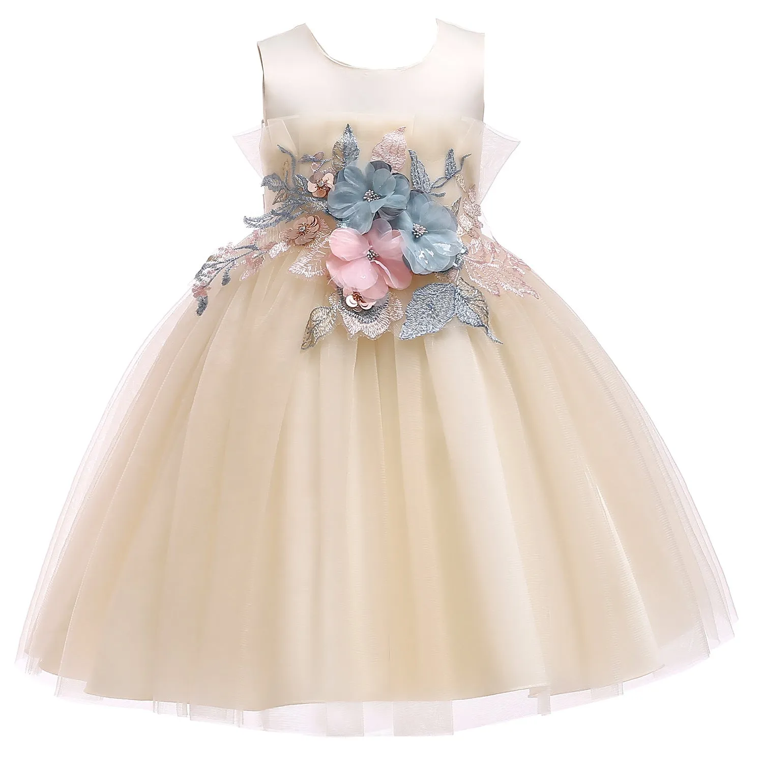Girls' Dress European and American Children Shirt Christmas Princess Dress Children's Clothing Pettiskirt Children Dren Dress