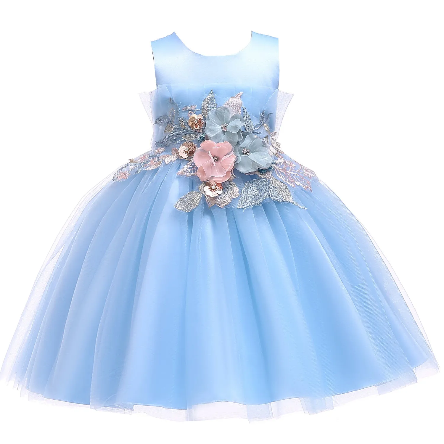 Girls' Dress European and American Children Shirt Christmas Princess Dress Children's Clothing Pettiskirt Children Dren Dress