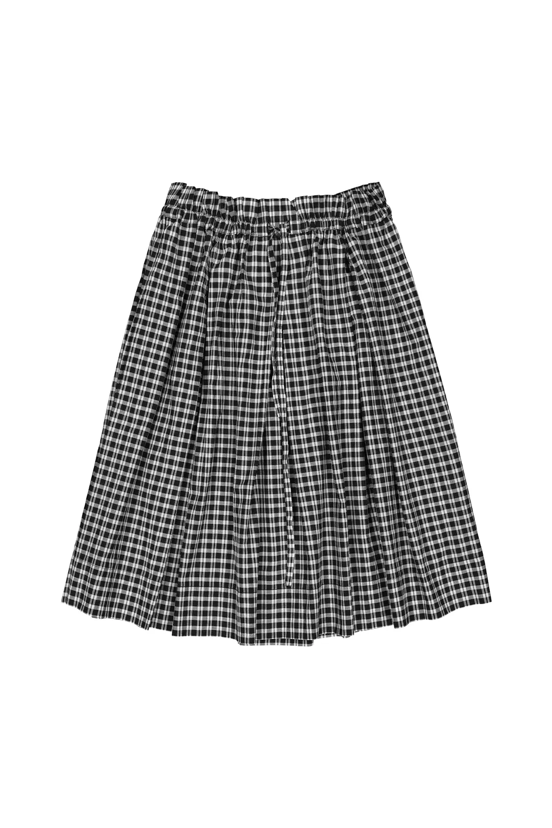 Kowtow Stevie Skirt - Monochrome Check