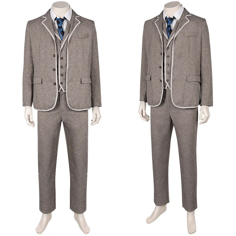 Loki Mobius M. Mobius Uniform Halloween Party Carnival Cosplay Costume