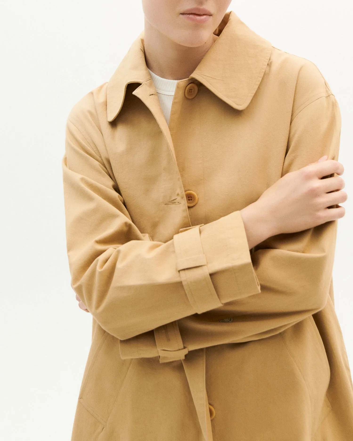 Macarena Oversize Jacket Camel Brown