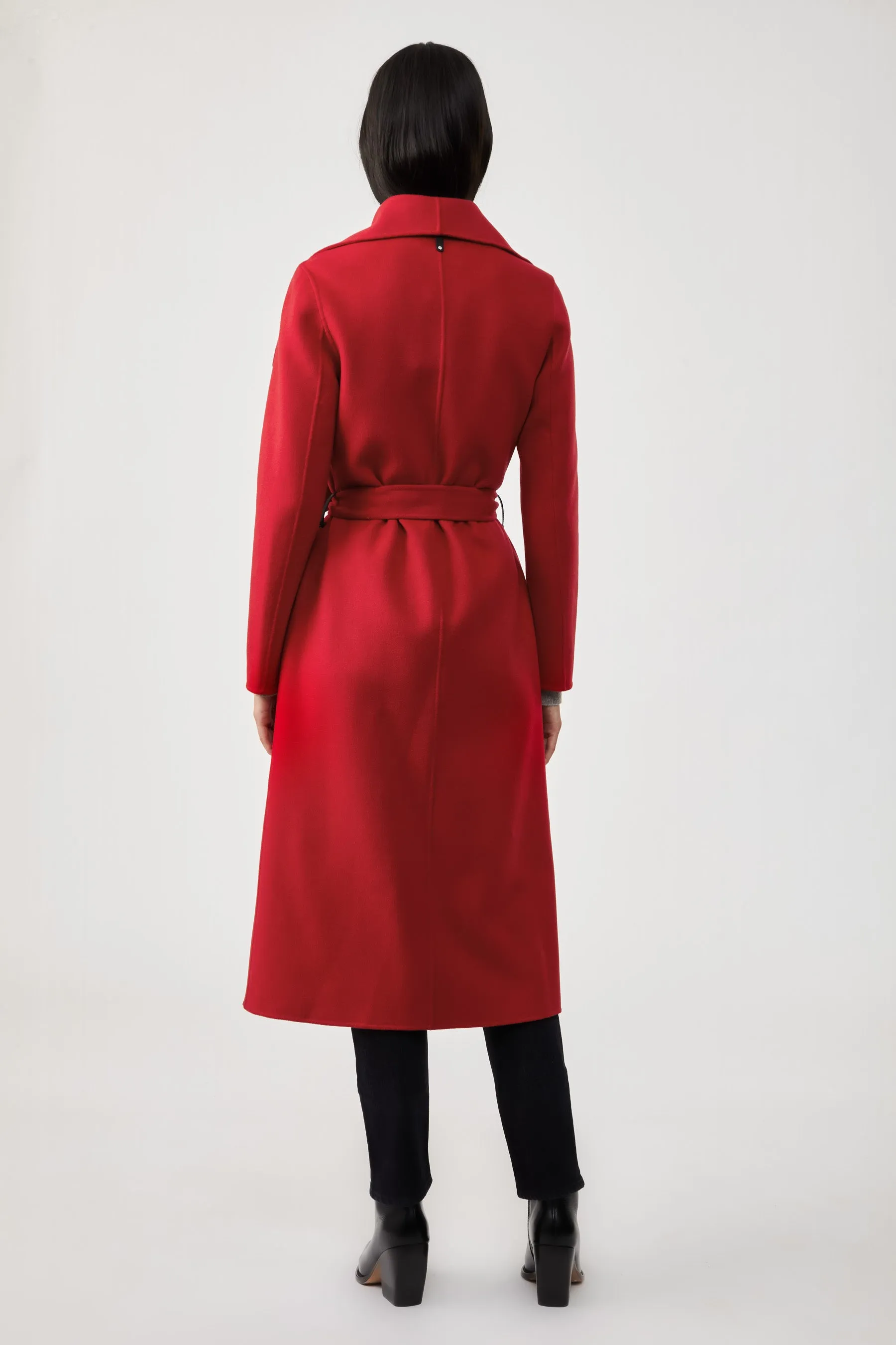 MACKAGE - Mai Wool Coat in Red