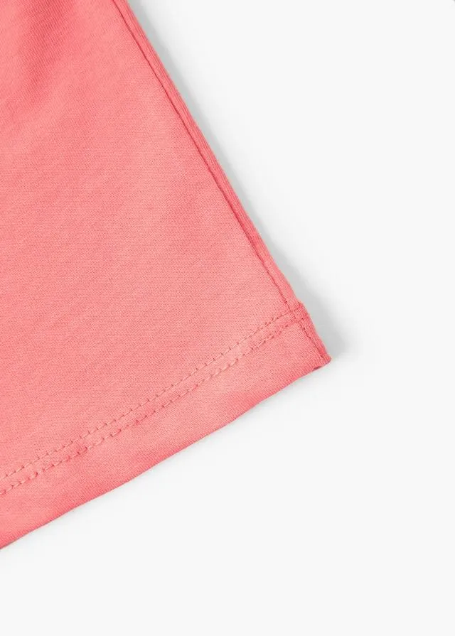 Mango Baby Boys Henley Cotton T-Shirt