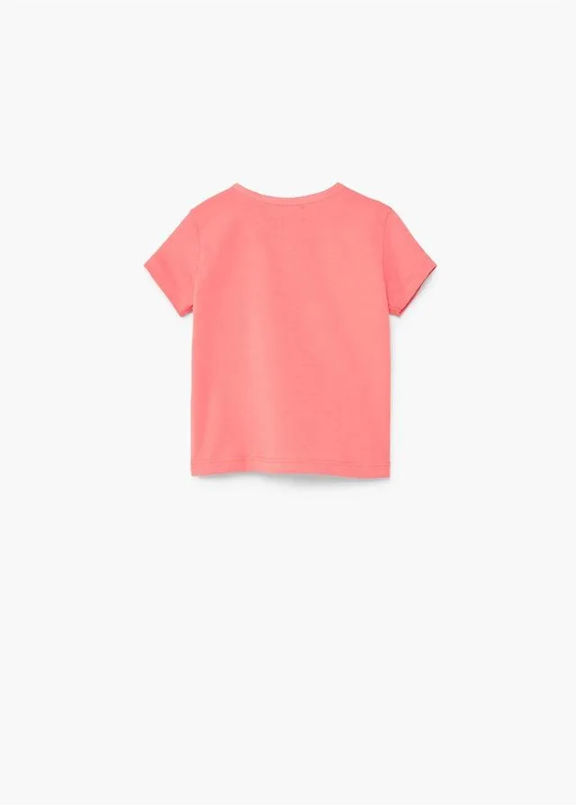 Mango Baby Boys Henley Cotton T-Shirt