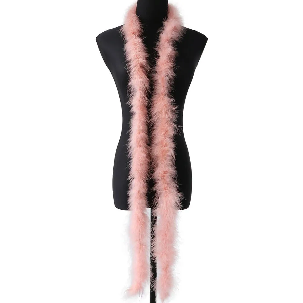 Marabou Turkey Feathers Boa Shawl