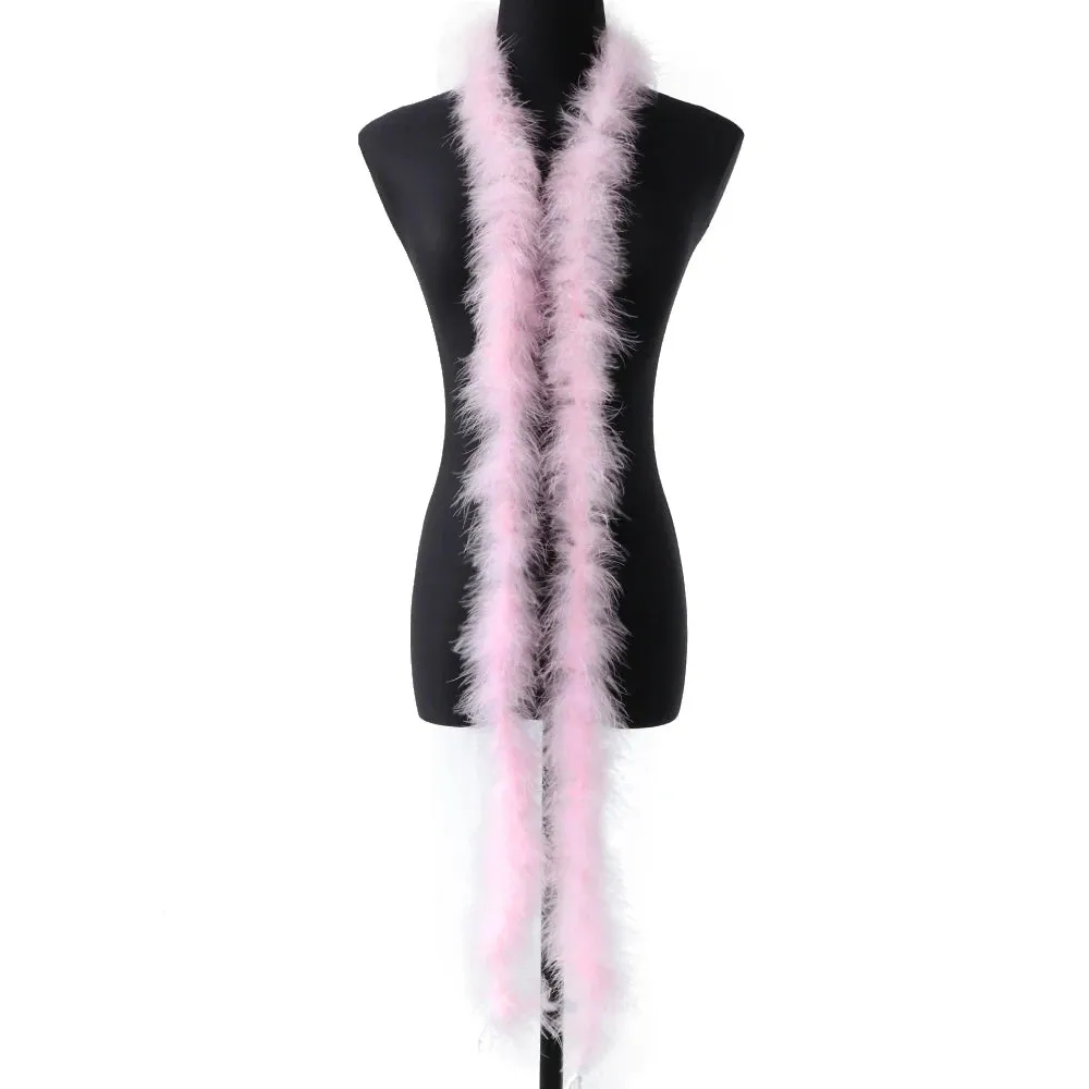 Marabou Turkey Feathers Boa Shawl