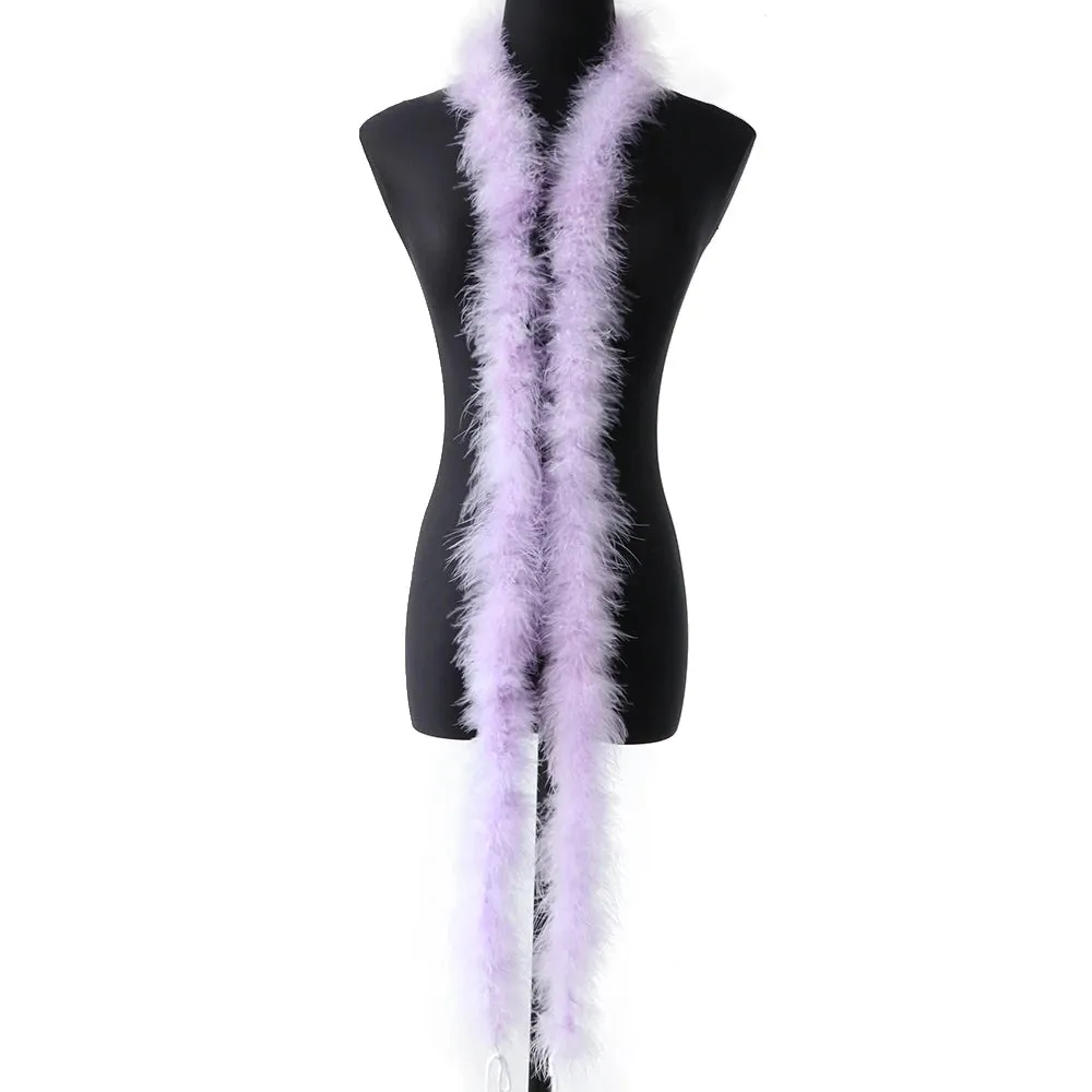 Marabou Turkey Feathers Boa Shawl