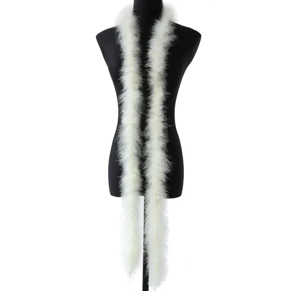 Marabou Turkey Feathers Boa Shawl