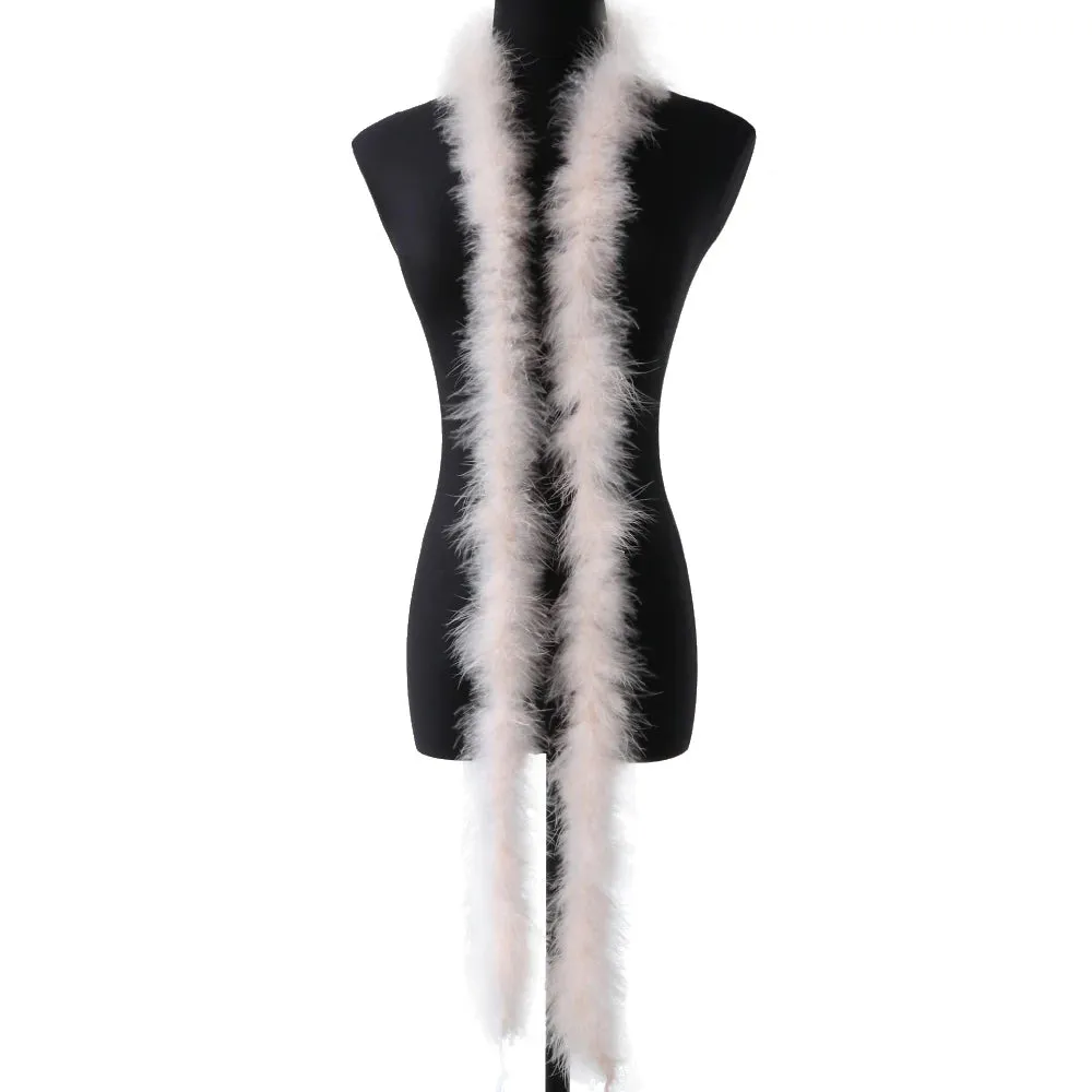 Marabou Turkey Feathers Boa Shawl