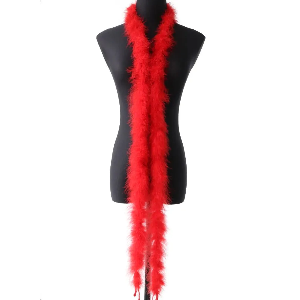 Marabou Turkey Feathers Boa Shawl