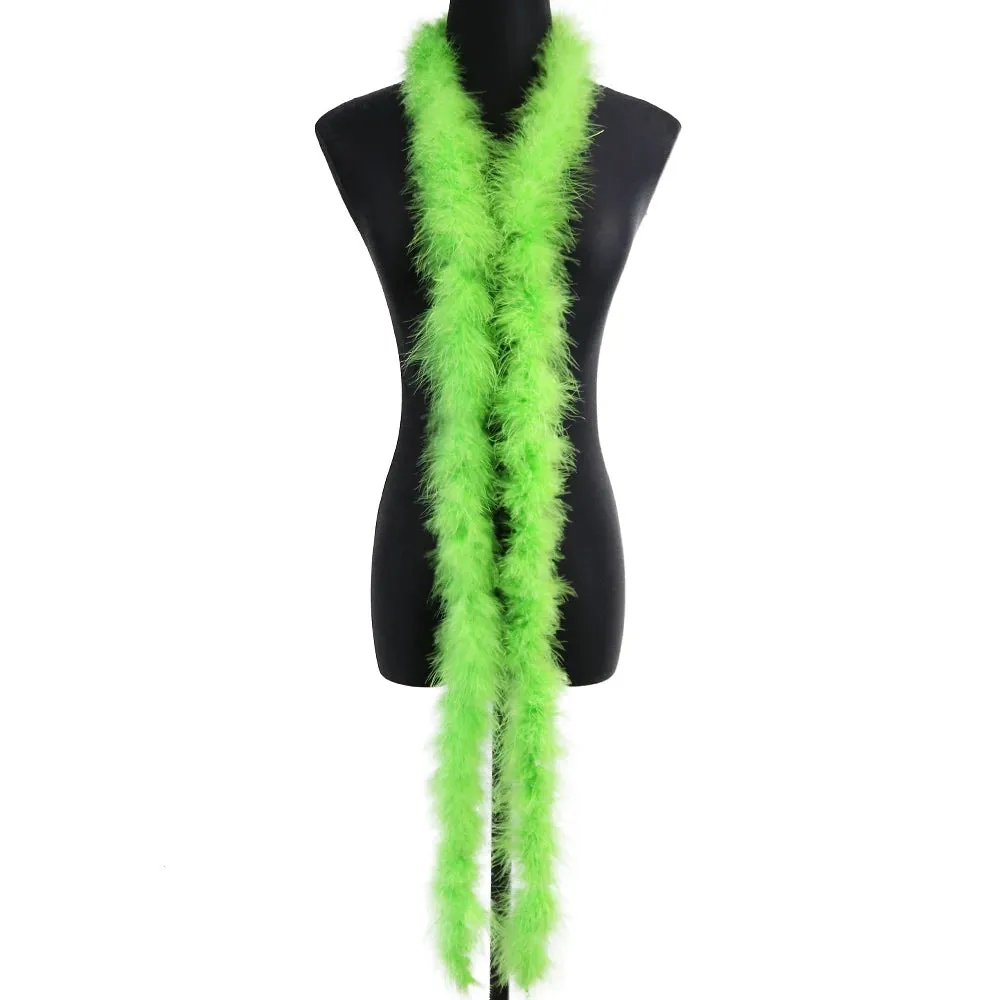 Marabou Turkey Feathers Boa Shawl