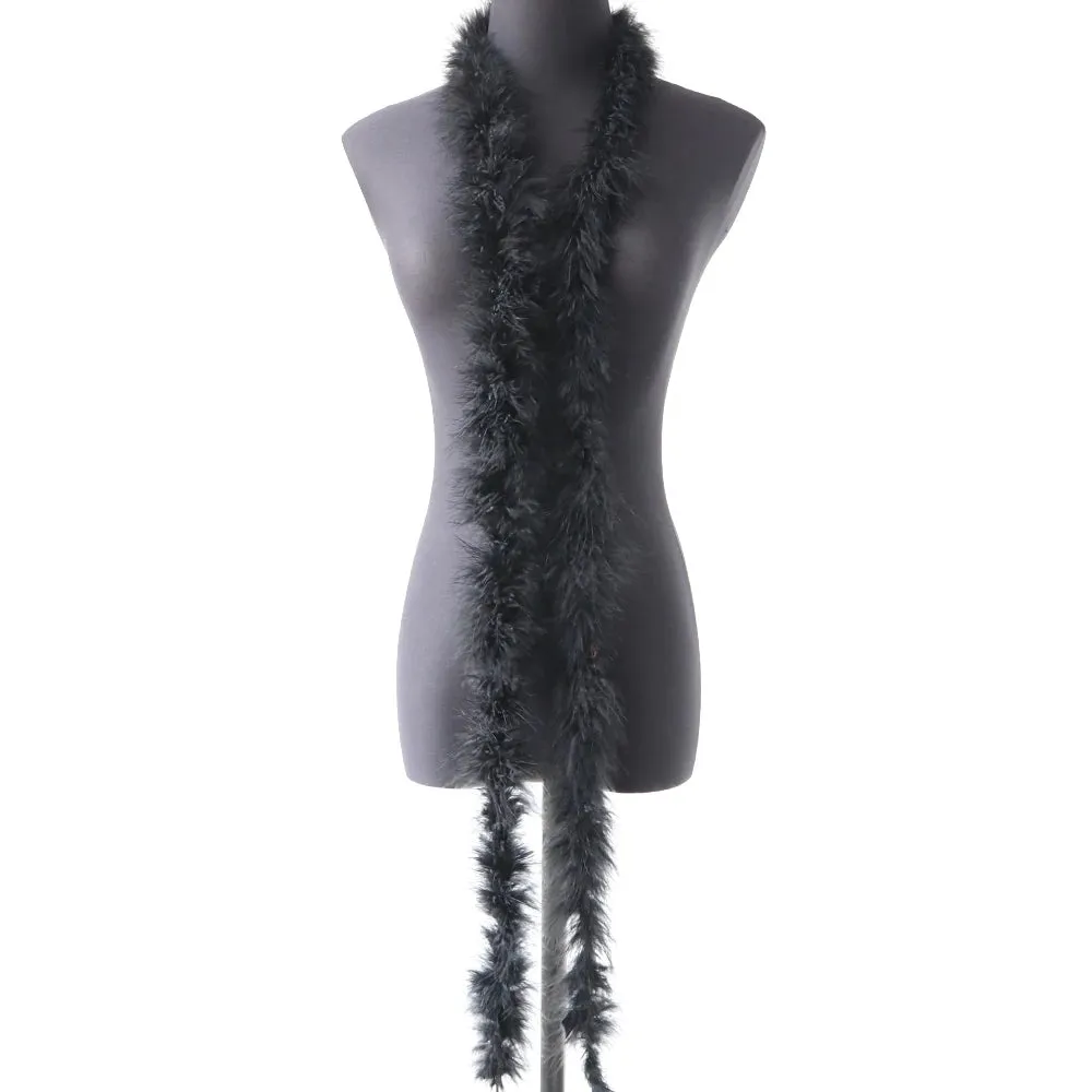 Marabou Turkey Feathers Boa Shawl