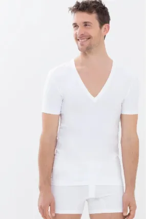 Mey Business Class V-neck T-Shirt, White (41007)