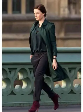 Mission Impossible 5 Rogue Nation Rebecca Ferguson Green Coat