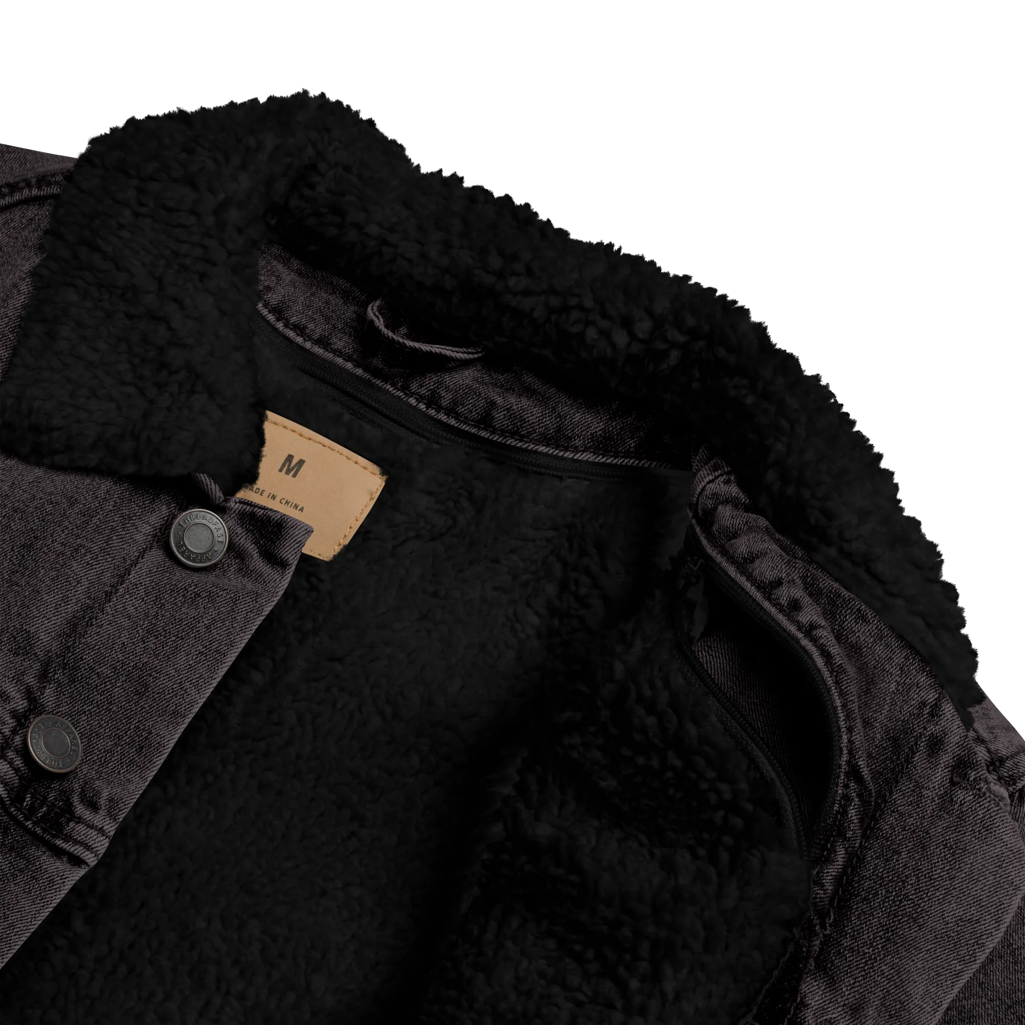Multi Monogram sherpa jacket