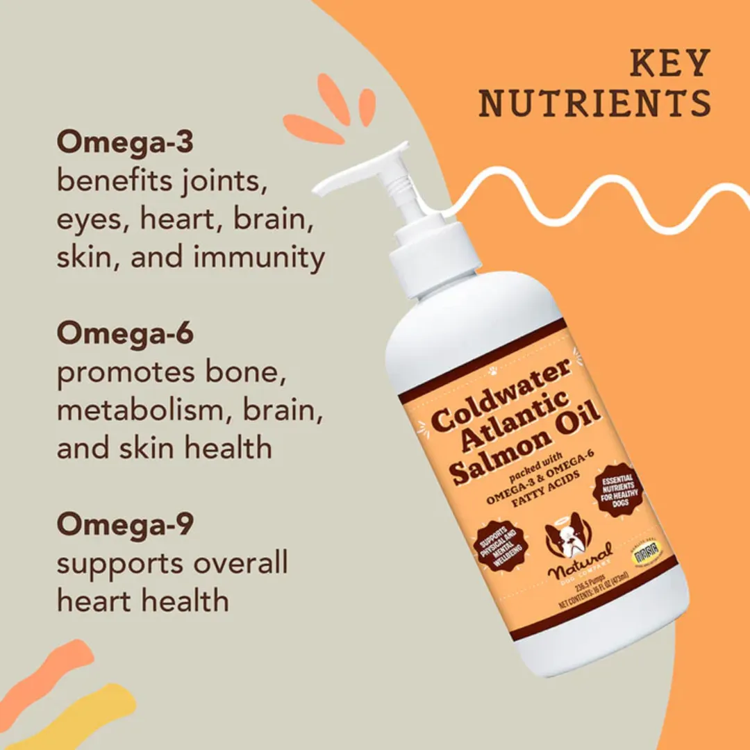 Natural Dog Company Coldwater Atlantic Salmon Oil