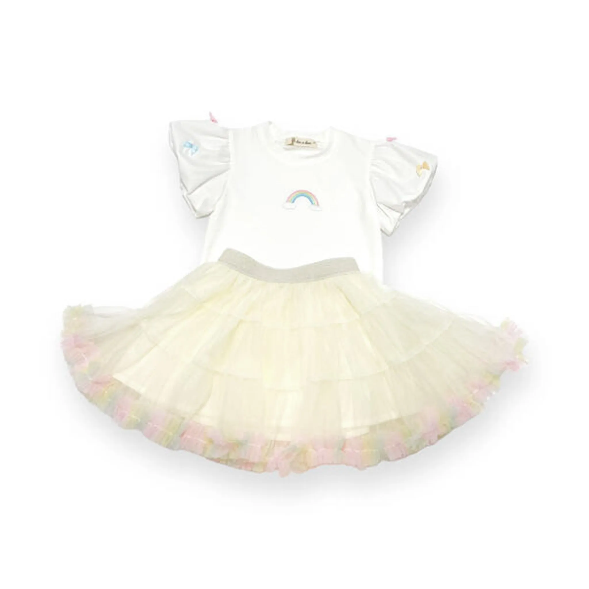 Rainbow Trim Tutu
