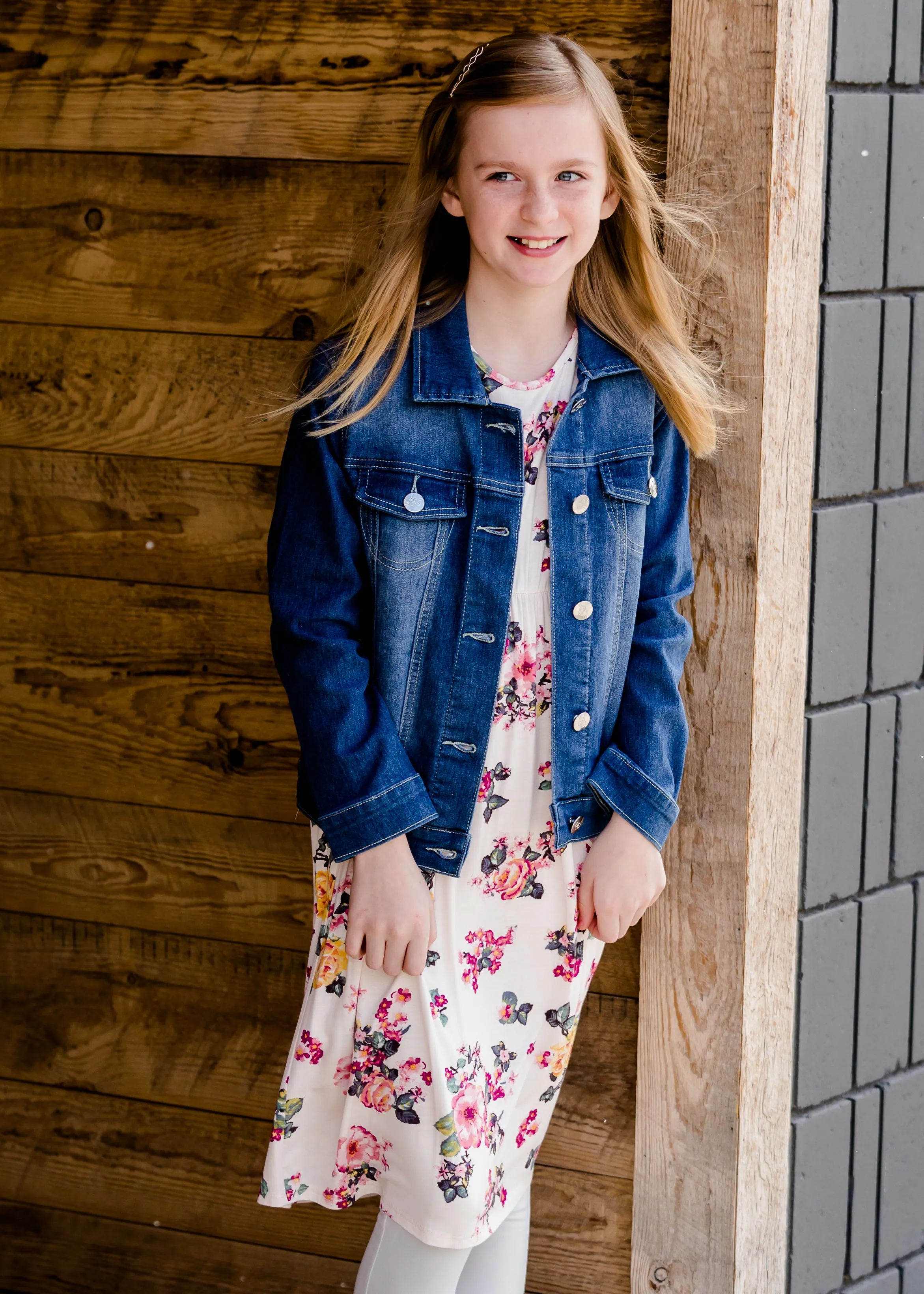 Short Sleeve Floral Maxi Dress - FINAL SALE