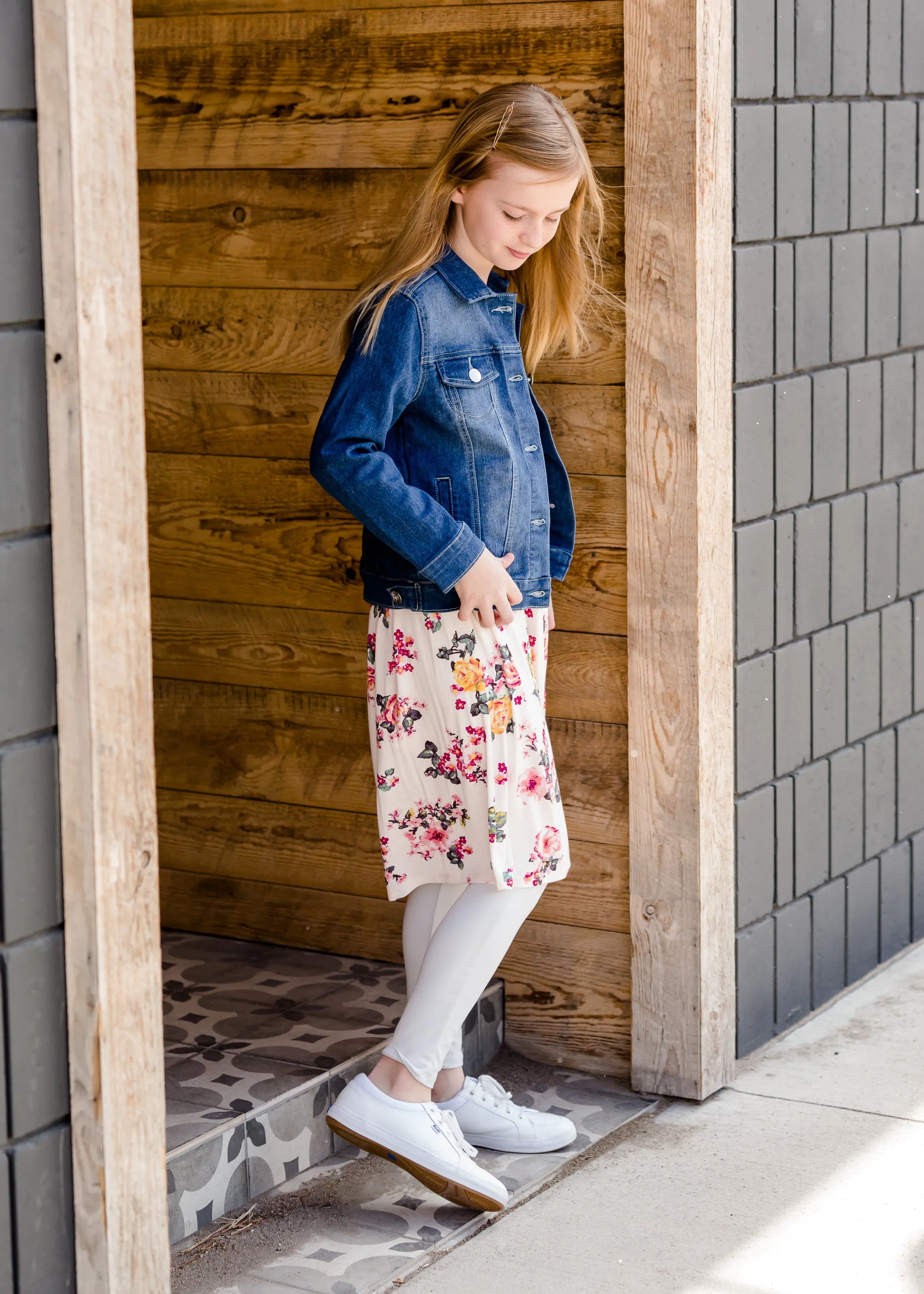 Short Sleeve Floral Maxi Dress - FINAL SALE