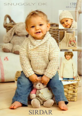 Sweater, Hat and Blanket in Sirdar Snuggly DK (1785)
