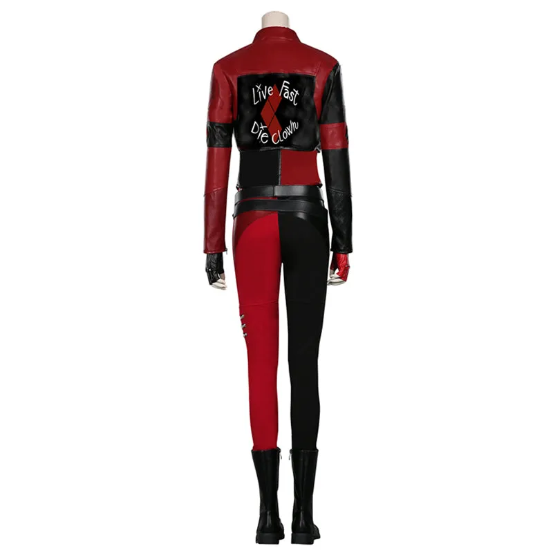 The Suicide Squad 2021 Harley Quinn Vest Pants Outfits Halloween Carnival Suit Cosplay Costume