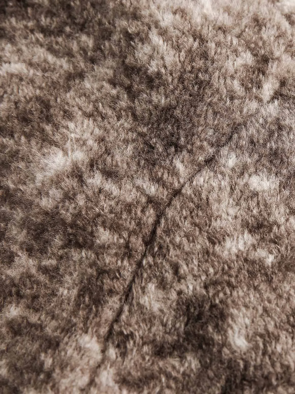 Thesupermade Reversible Sherpa Cheetah Jacket