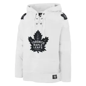 Toronto Maple Leafs NHL White Out '47 Brand Lacer Fleece Hoodie