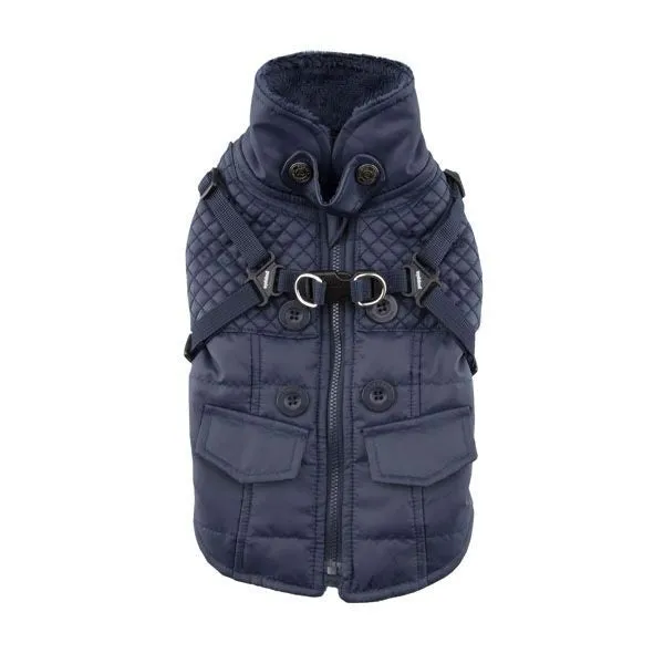 Wilkes Dog Coat Small/Navy