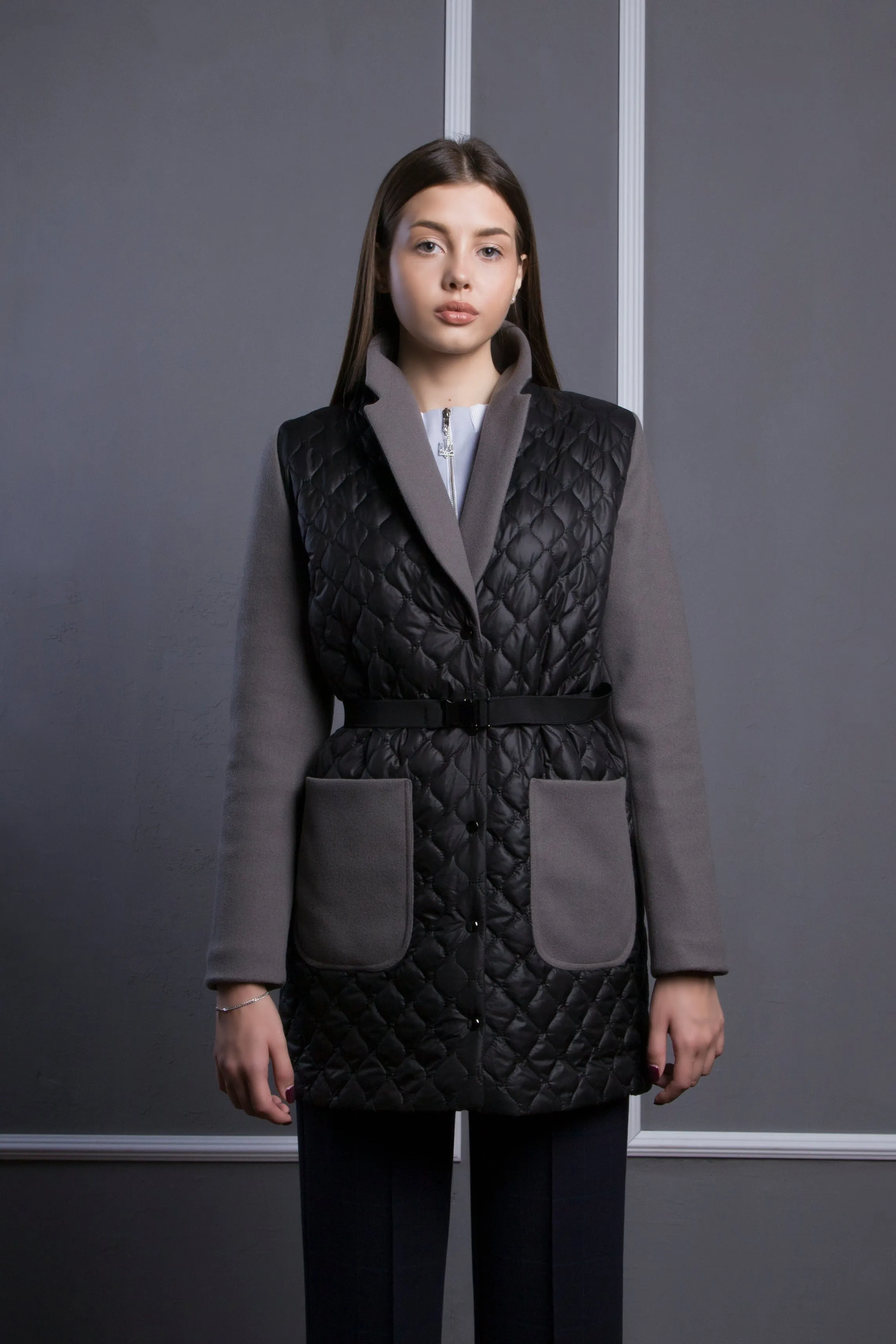 Winter quilted jacket