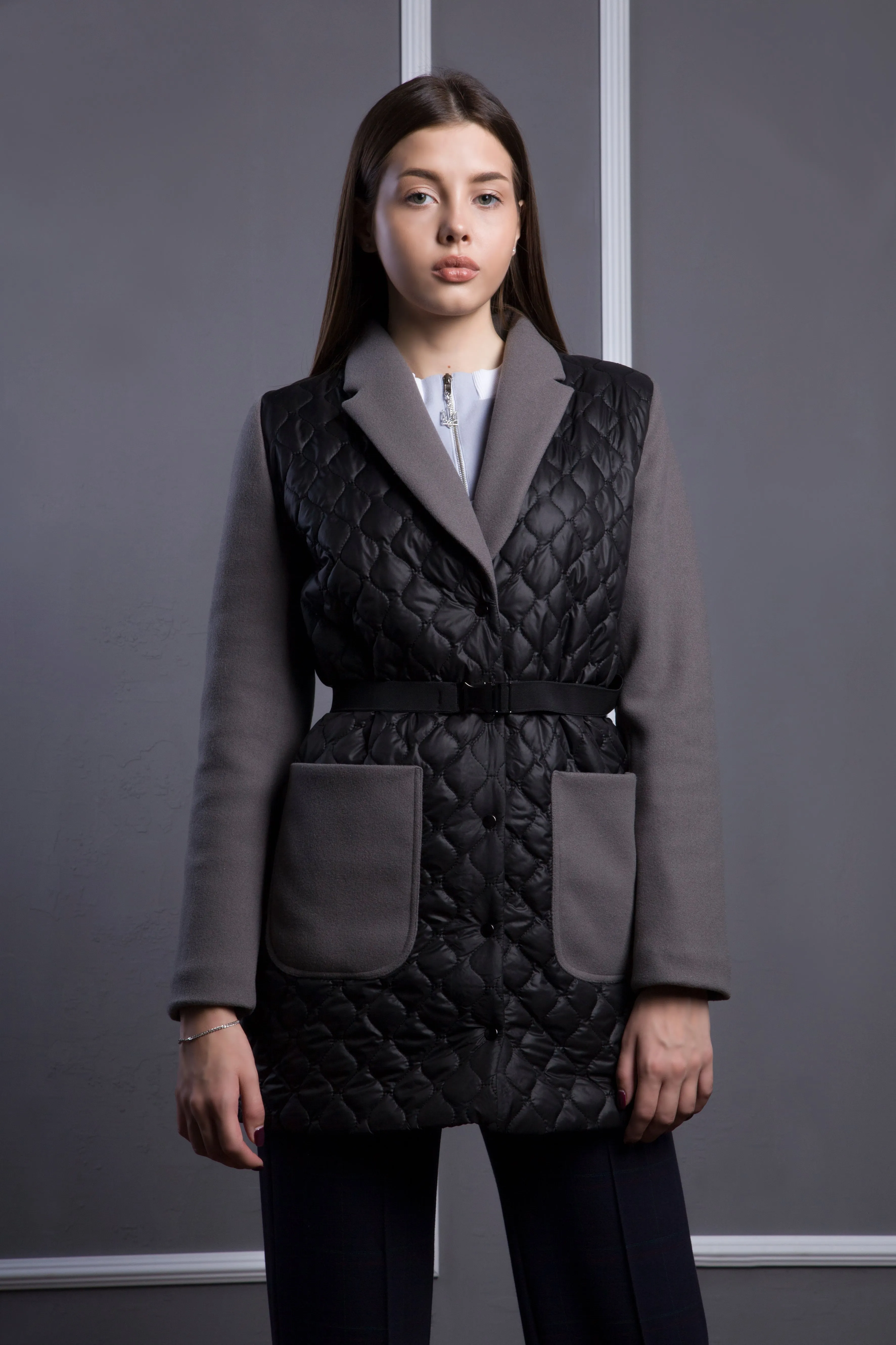 Winter quilted jacket