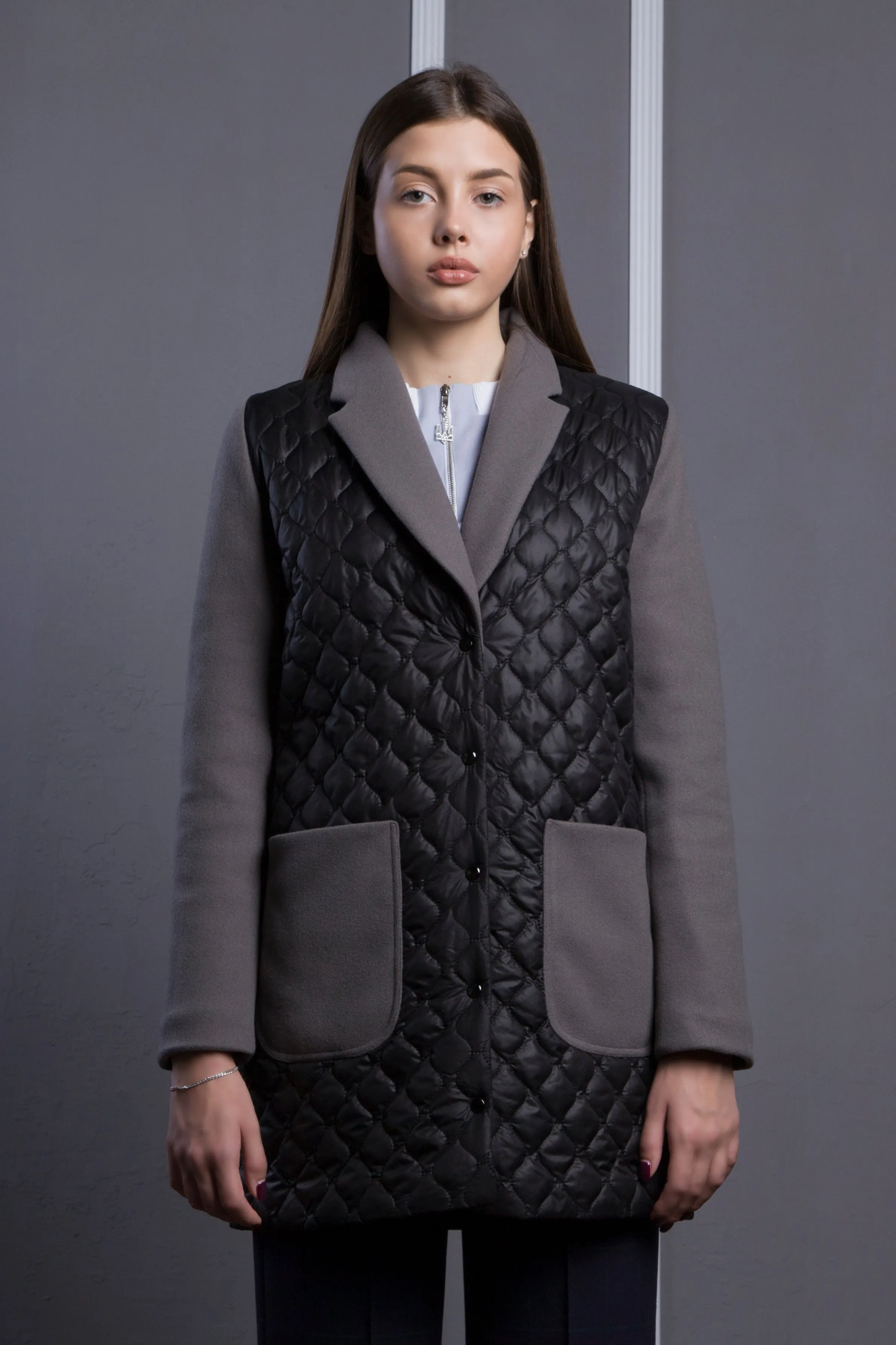 Winter quilted jacket