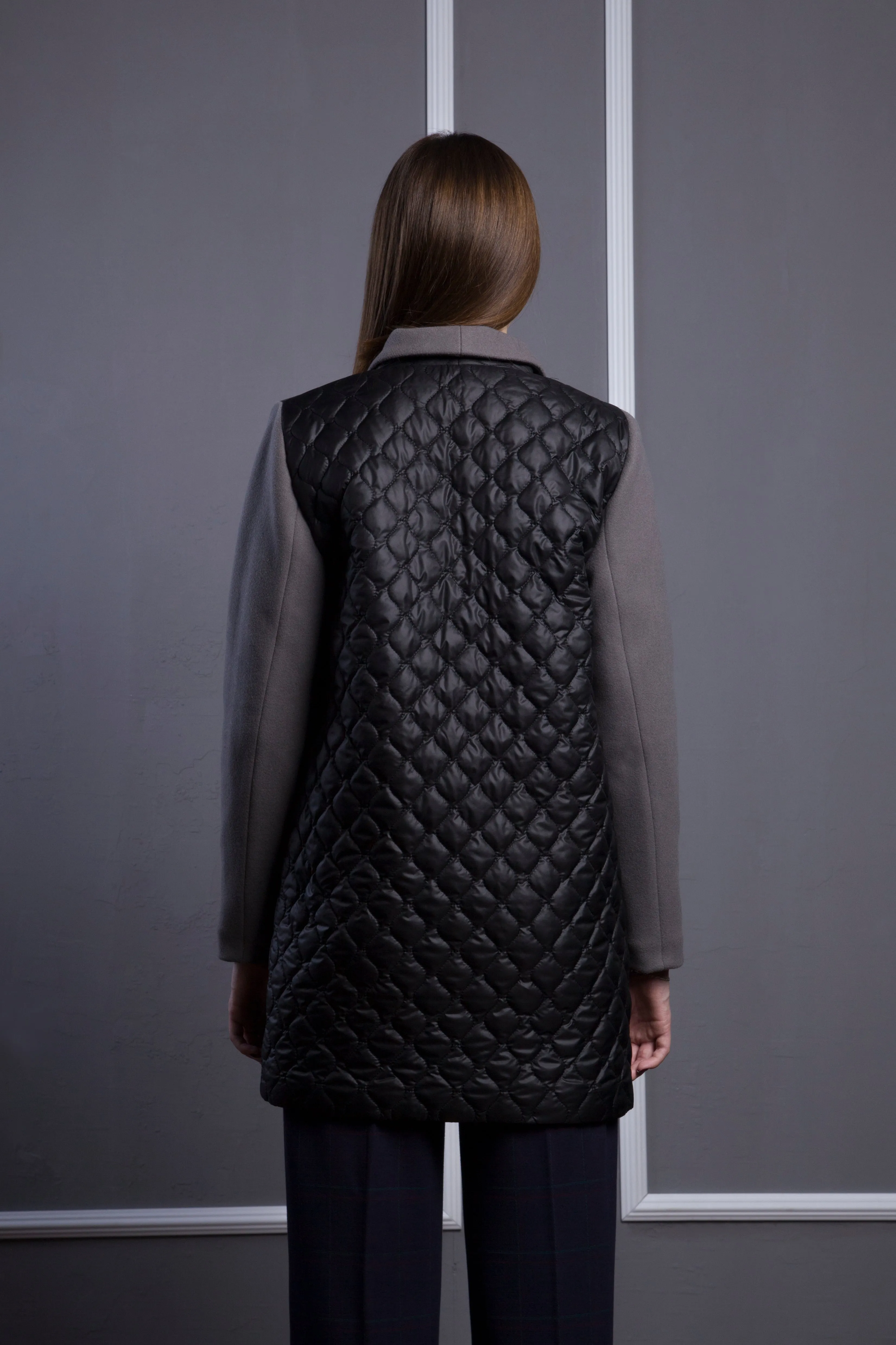 Winter quilted jacket