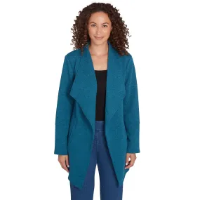 Winter Scroll Quilted Knit Jacket Adriate - Ruby Rd