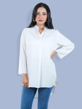Women White Casual Shirt