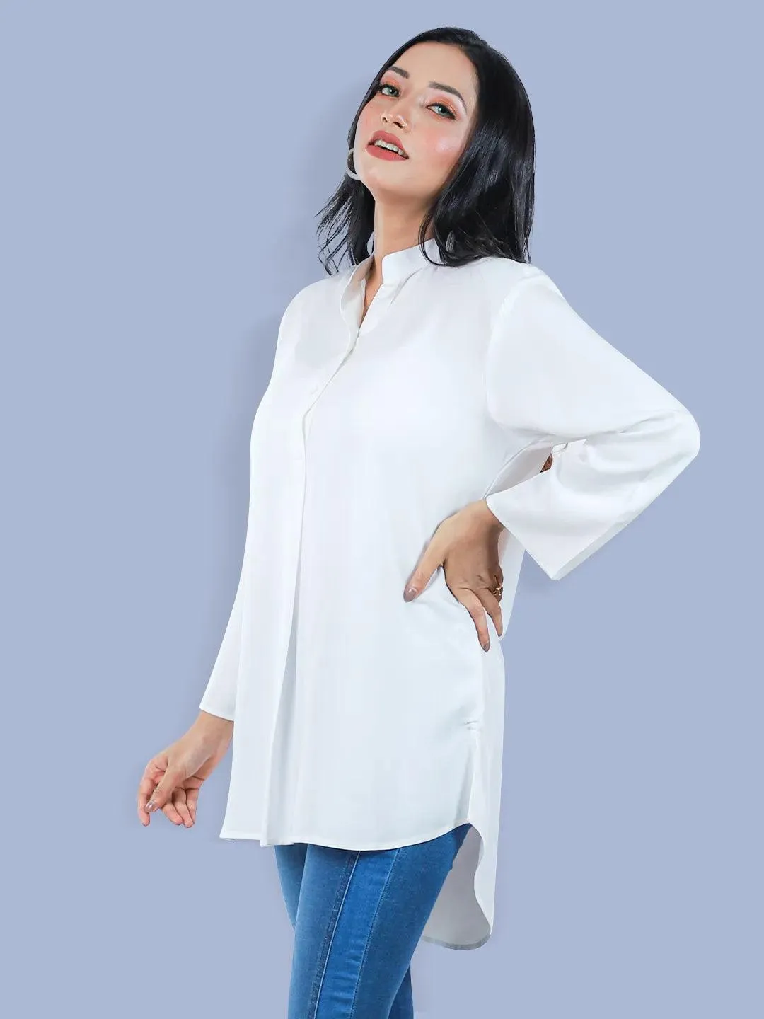 Women White Casual Shirt