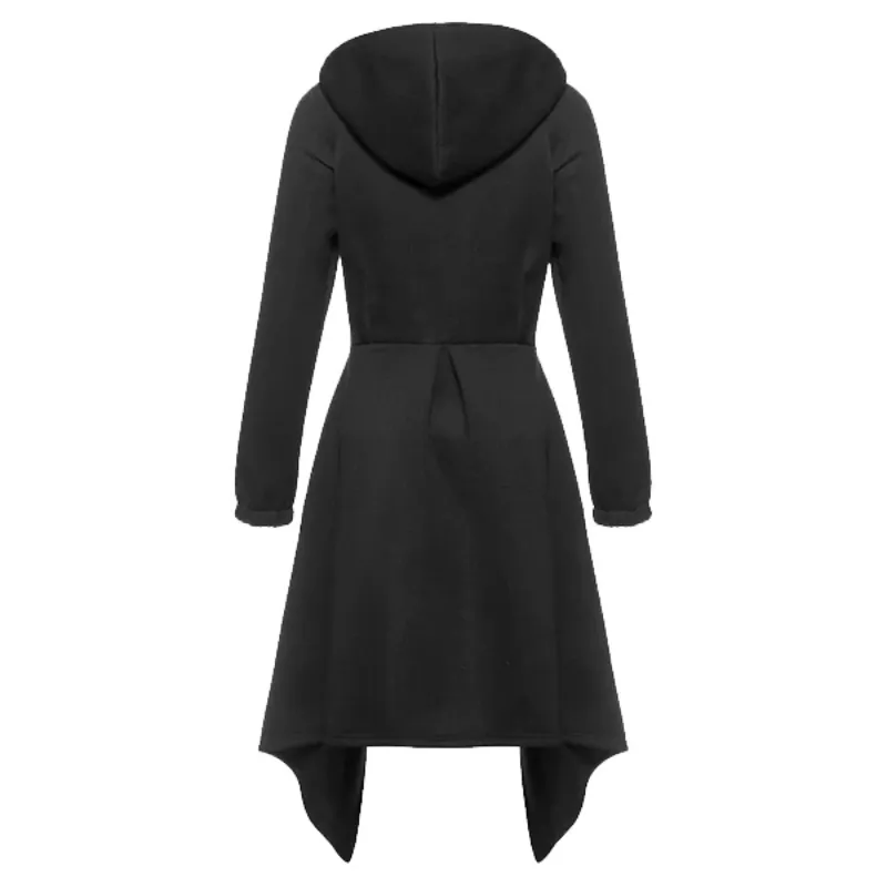 Women's Long Street-wear Trench Coat