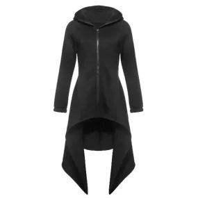 Women's Long Street-wear Trench Coat