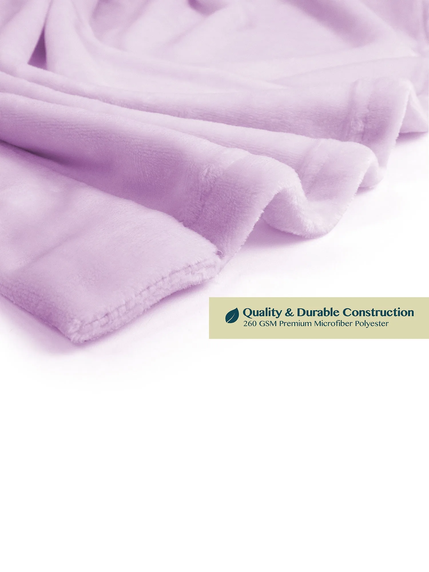 Women's Satin and Waffle Trim Fleece Robe