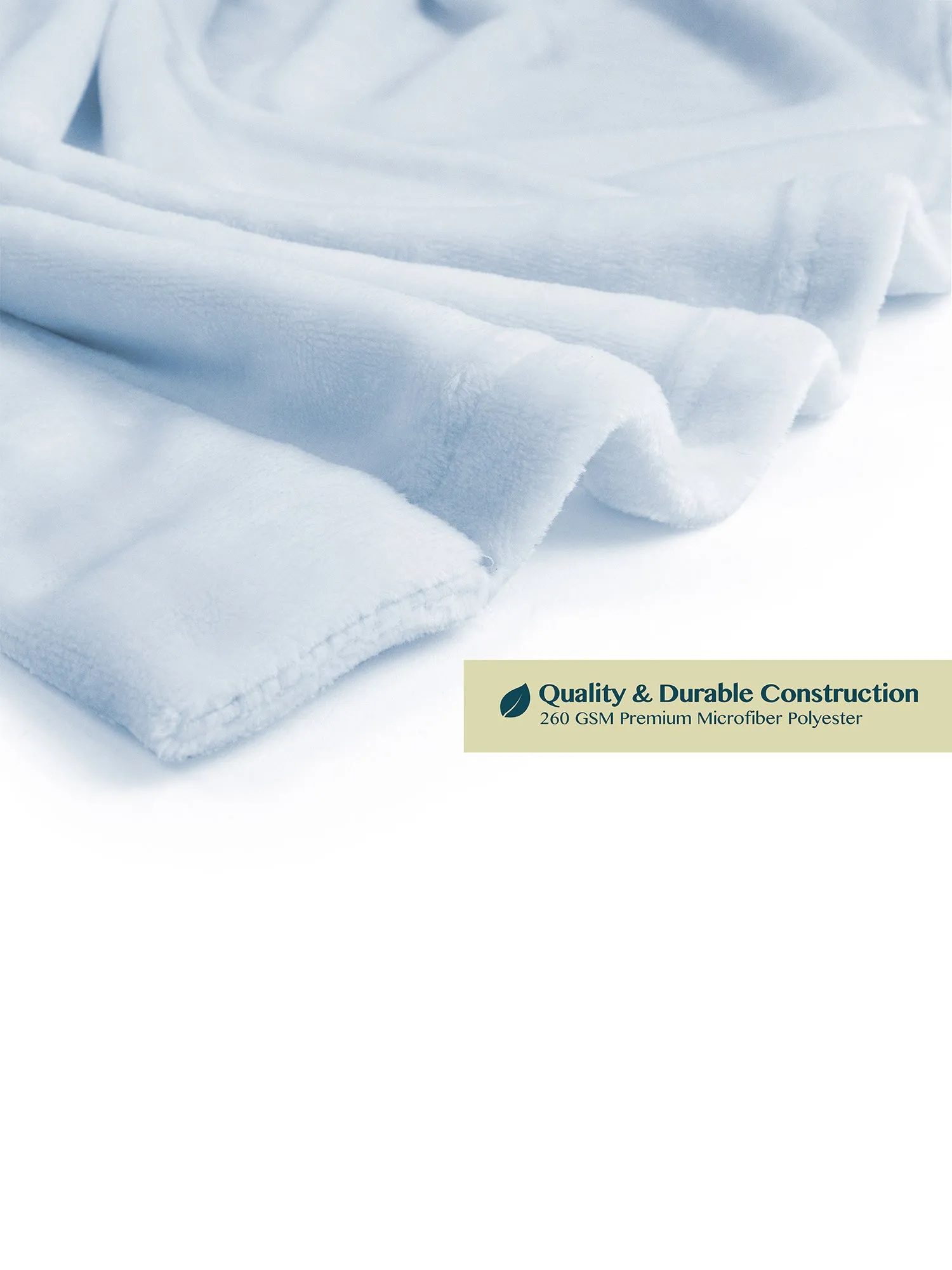 Women's Satin and Waffle Trim Fleece Robe