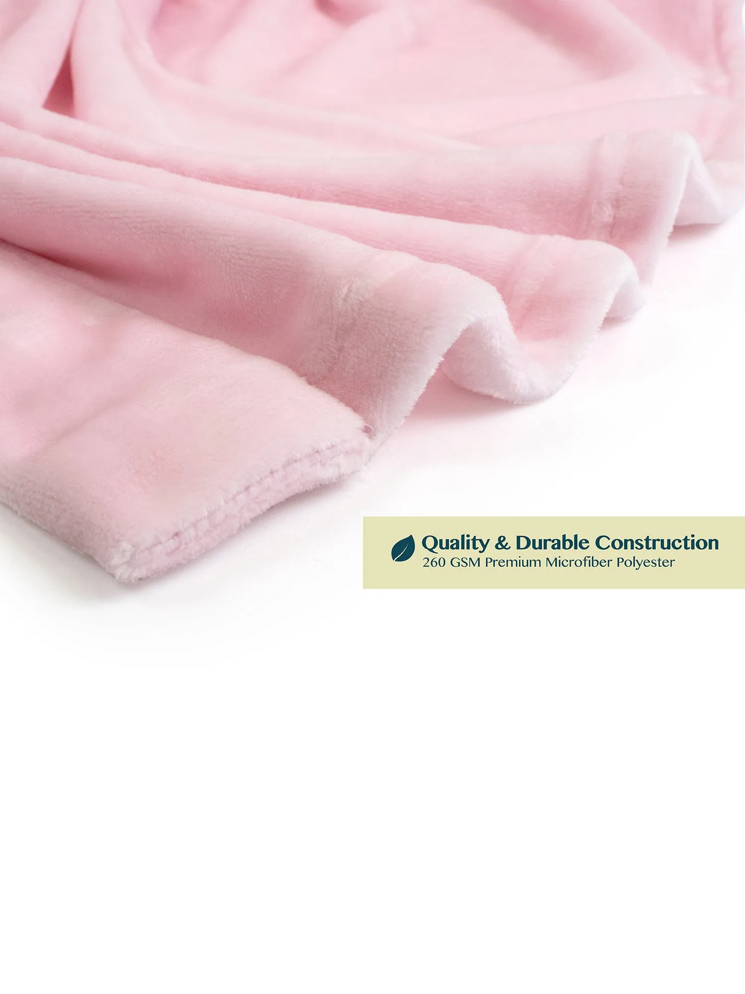 Women's Satin and Waffle Trim Fleece Robe
