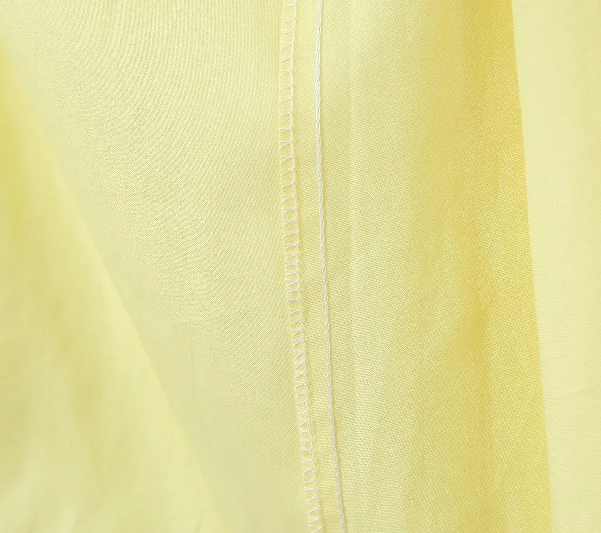 Yellow High Slit Two-Piece Dress - Perfect for Brunch & Vacations